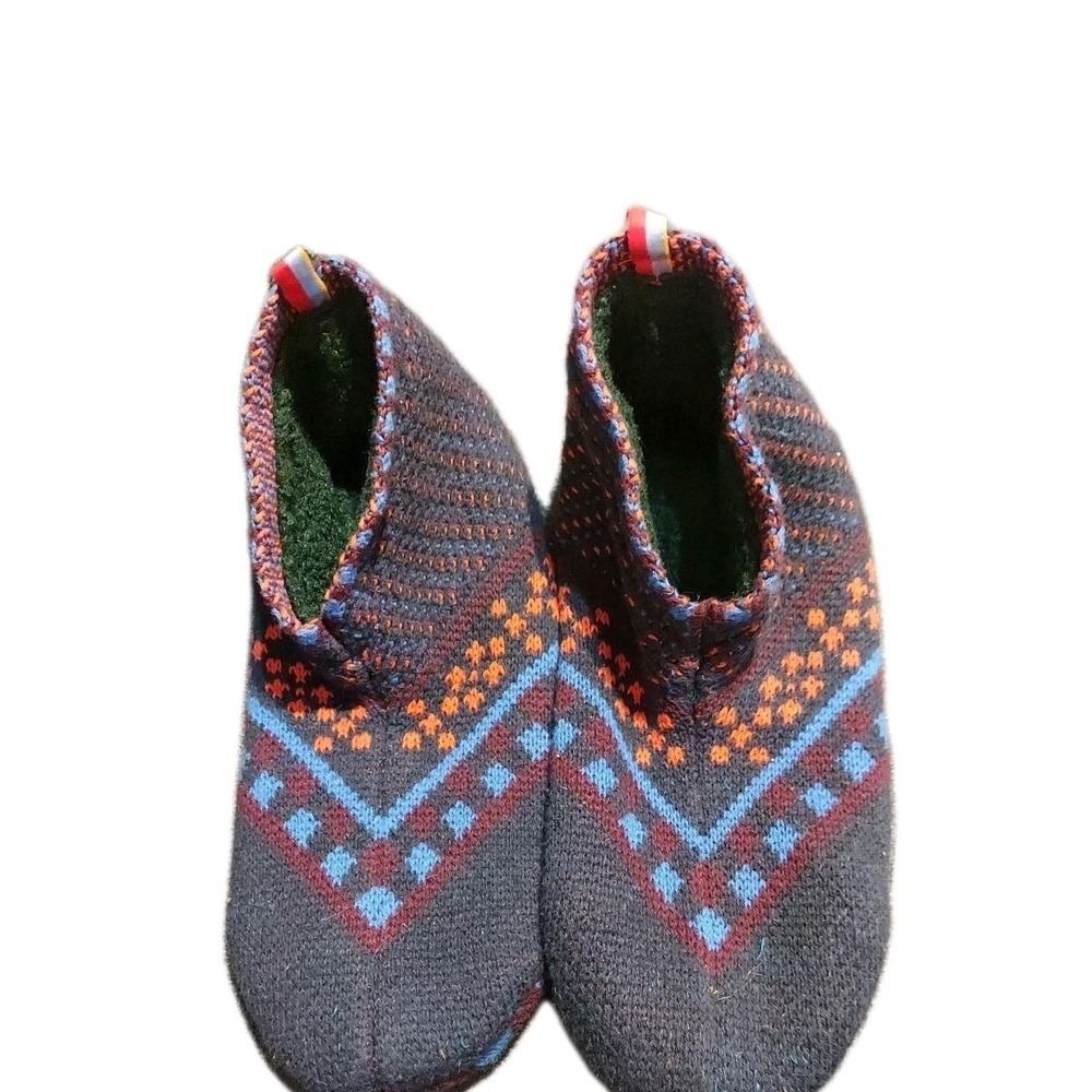 Bombas Gripper Sherpa Lined Slippers House‎ Shoes Socks Size XL Sherpa